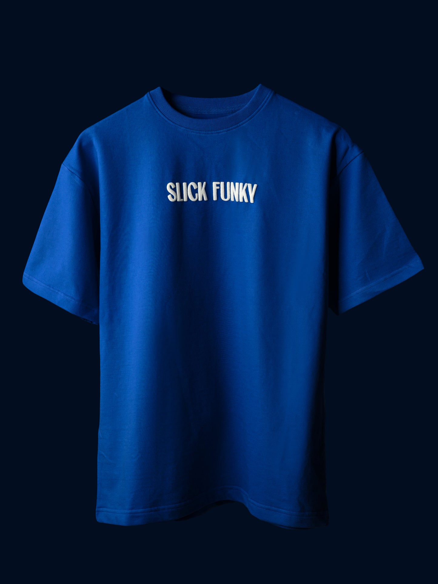 SLICK FUNKY BLUE TEE