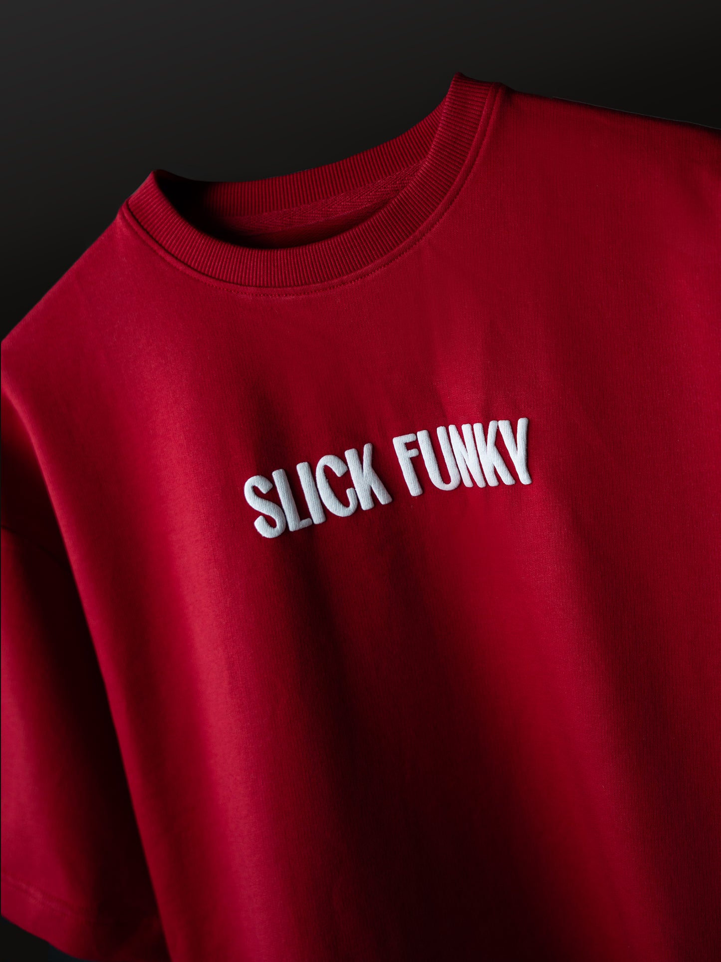 SLICK FUNKY RED TEE