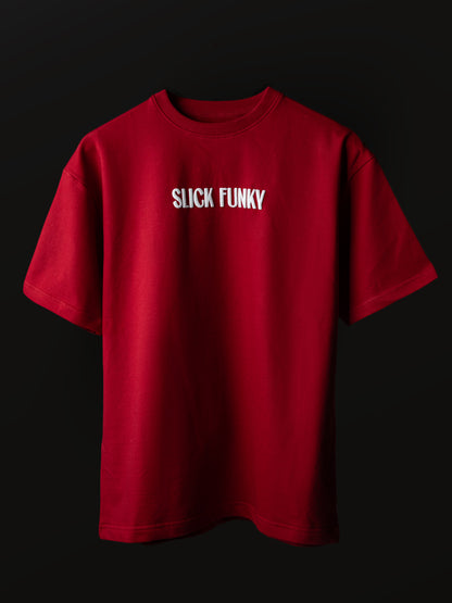 SLICK FUNKY RED TEE