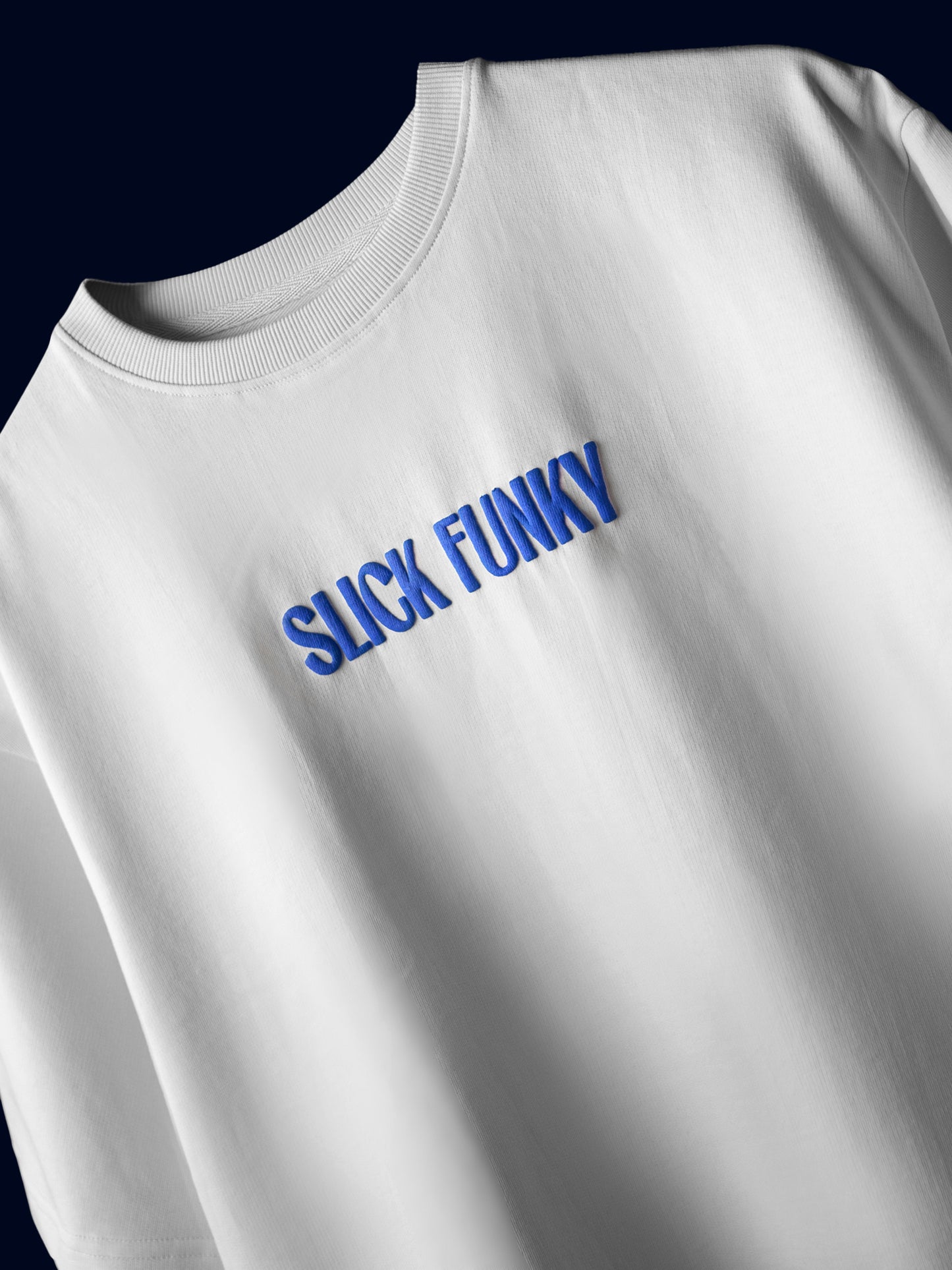 SLICK FUNKY WHITE TEE